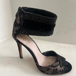 Vince Camuto Lace black Heels